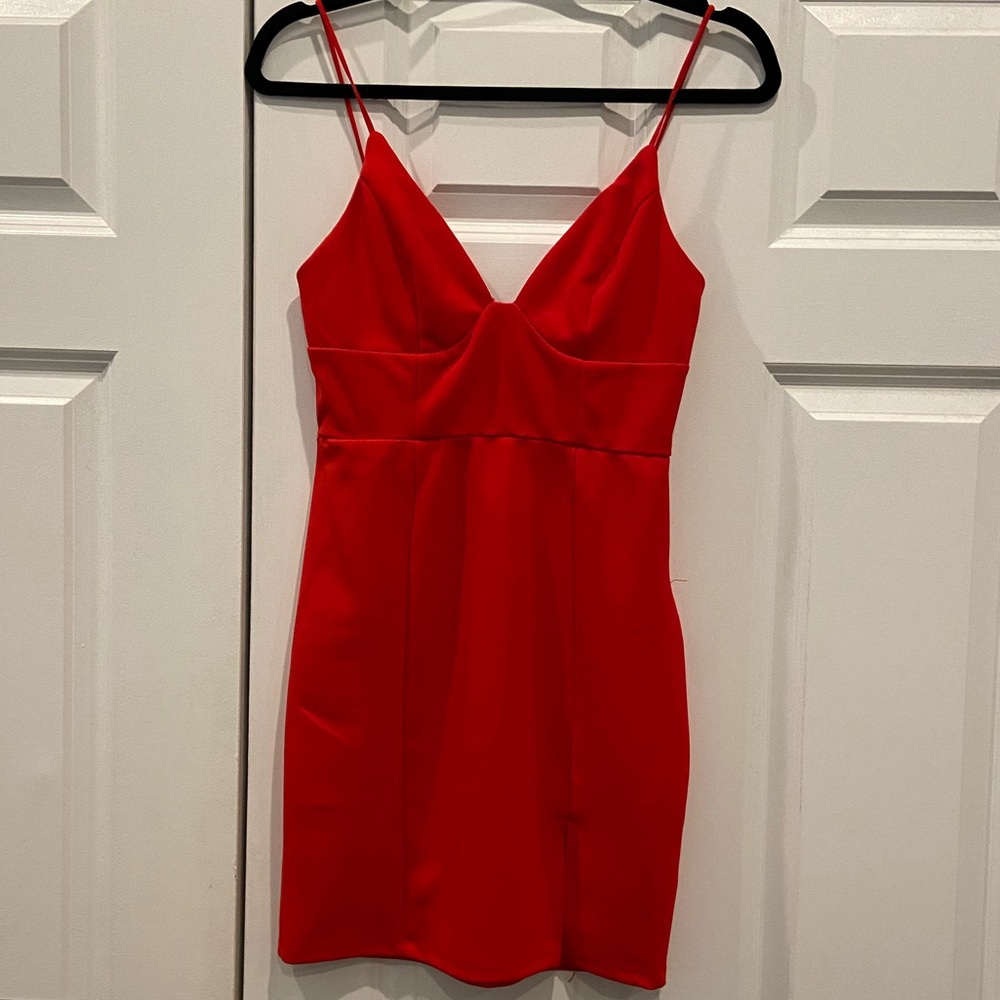 Princess Polly the evey red dress. Size 4.